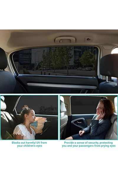 OKAVANGO Car sunshade side window curtain auto sunshade vehicle sun visor windshield sun shade 2pcs