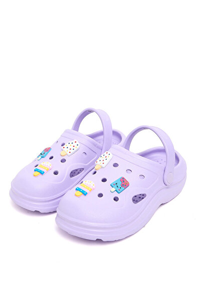 R&B Lilac GIRLS CLOGS 32-37