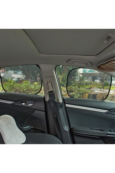 OKAVANGO Car sunshade side window curtain auto sunshade vehicle sun visor windshield sun shade 2pcs