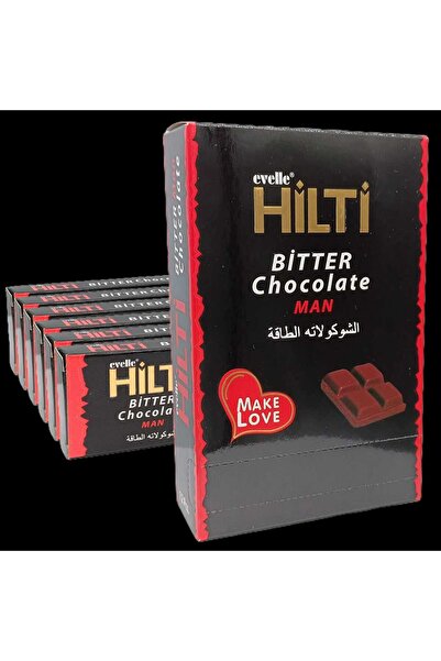 RAHMİS STORE Bitkisel Karışımlı Hilti Bitter Çikolata (Erkeklere Özel)