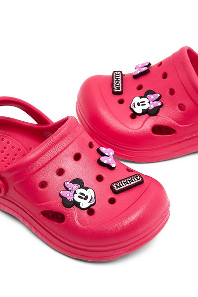 R&B Fuchsia KIDS GIRLS CLOGS CHARACTER 26-31