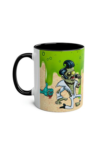 DUBLEMETRE Zombie Pattern Printed Mug
