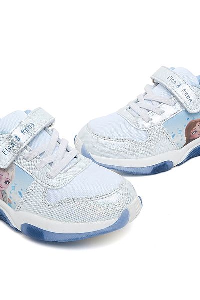 R&B White KIDS GIRLS SPORT SHOES 26-31