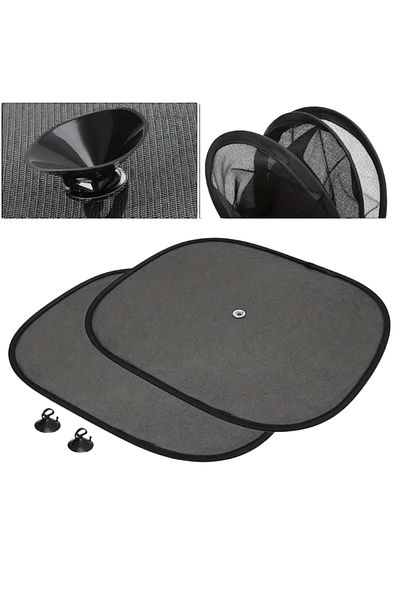 OKAVANGO Car sunshade side window curtain auto sunshade vehicle sun visor windshield sun shade 2pcs