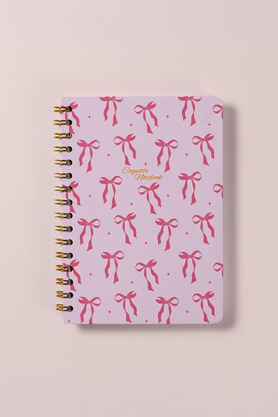 Notisyon A5 Spiral Line Notebook – 148 Pages – Daily, Lesson, Planning and School Notebook