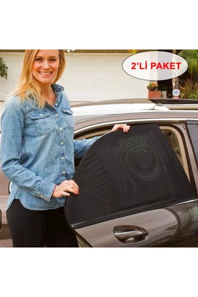 OKAVANGO Car Sunshade Side Window Curtain Auto Sunshade Vehicle Sunshade Front Window Sunshade 2Pcs Compatible