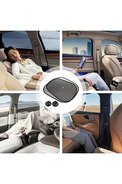 OKAVANGO Car sunshade side window curtain auto sunshade vehicle sun visor windshield sun shade 2pcs