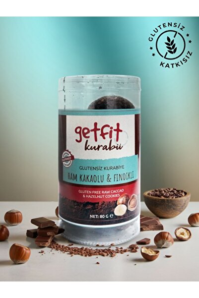 GetFit Glutensiz Ham Kakao-fındıklı Kurabiye