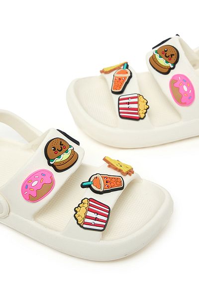 R&B Sand GIRLS SLIPPERS 31-36
