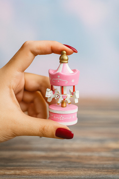 Likie Design Bebek Doğum Hediyelik Doğum Günü Baby Shower Yılbaşı süsü Atlı K...