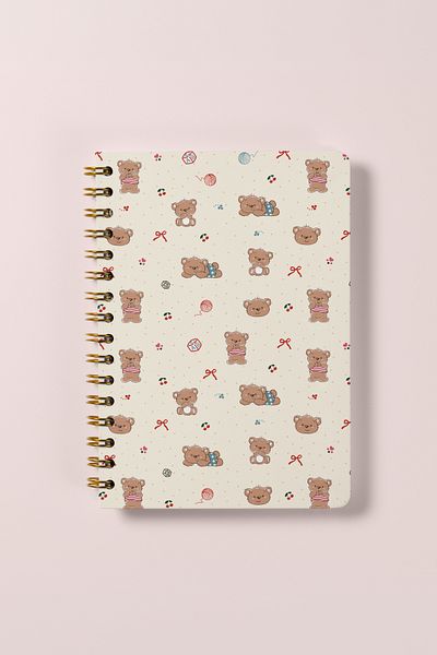 Notisyon A5 Spiral Line Notebook – 148 Pages – Daily, Lesson, Planning and School Notebook