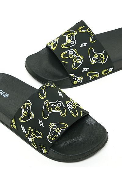 R&B Olive BOYS SLIDERS 32-37