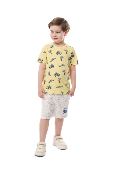 R&B Yellow BOYS T-SHIRT 2-8Y