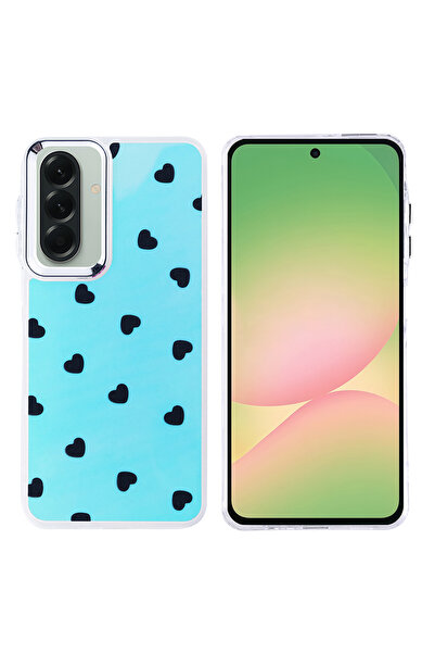 zore غطاء حماية لهاتف جالاكسي A56 بتصميم الوسادة الهوائية من ASMA - تصميم القلب