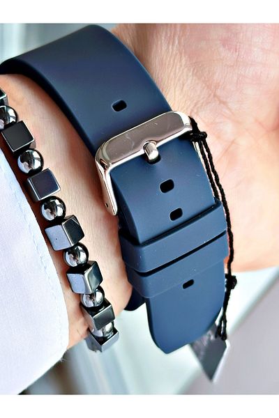 Ferrucci Original Design Watch with Functional Silicone Cord Men's Wristwatch Bracelet Gift