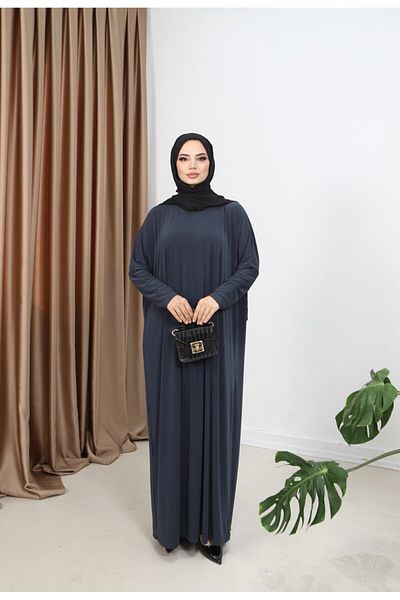 Afili Women's Straight Cut Hijab Ferace – Comfortable and Stylish Dress