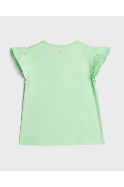 R&B Light Green BASIC TEE 0-24M