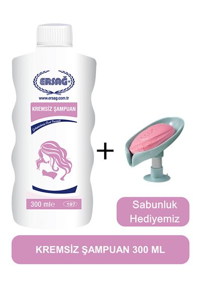 Ersağ Cream-Free Shampoo 300 ml - Soap Dispenser Our Gift 197-02