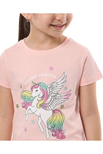 R&B Peach GIRLS T-SHIRT 2-8Y