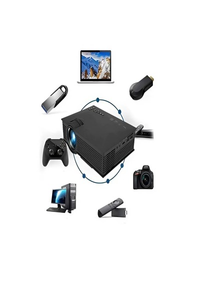 HALL BREATHE Full Hd Wi-fi Akıllı Taşınabilir Projeksiyon, Ev, Ofis, Eğitim v...