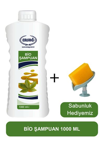 Ersağ Bio Shampoo 1000 ml - Soap Dispenser Our Gift 157-03