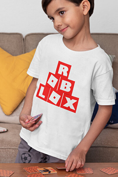 SEVBANO Design Roblox Printed Unisex Game Kids T-Shirt (1-12 Years)