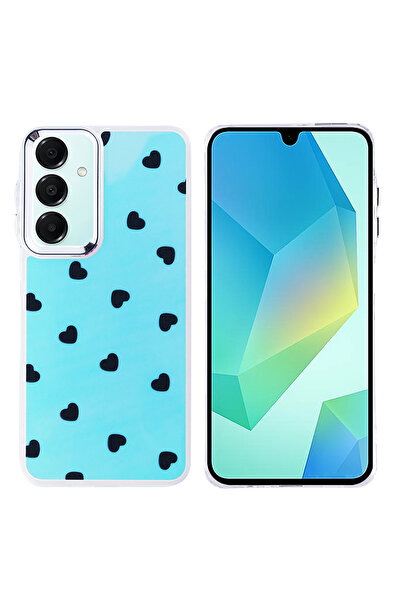 zore غطاء حماية لهاتف جالاكسي A16 بتصميم الوسادة الهوائية من ASMA - على شكل قلب