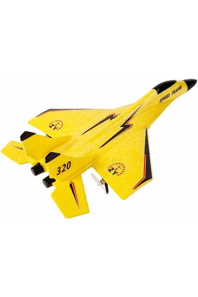 Generic SkyWings EasyFlyer: RC Plane, F22 RC Airplane Fighter Ready to Fly, 2.4Ghz 2 Channel Remote Control