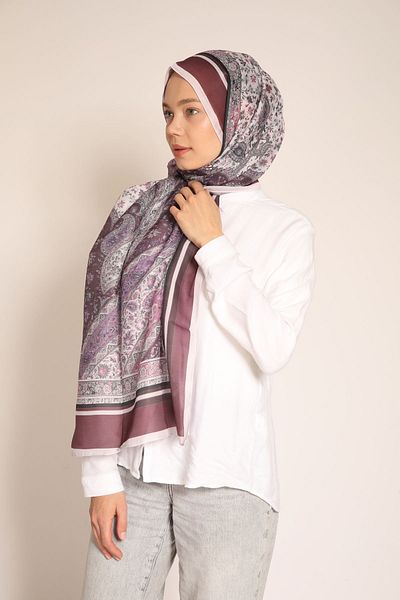 BERCHEM SCARF Ethnic Patterned Soft Fabric Shawl