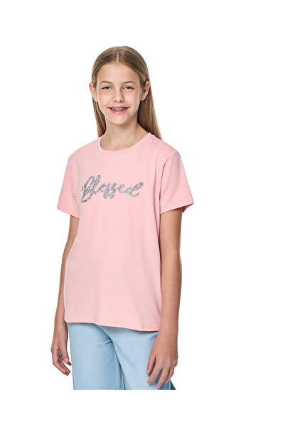 R&B Pink GIRLS FASHION TEE 8-16Y