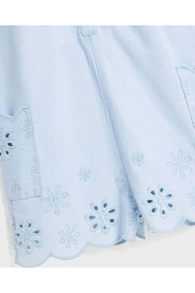R&B Light Blue DENIM DUNGAREES 6-24M