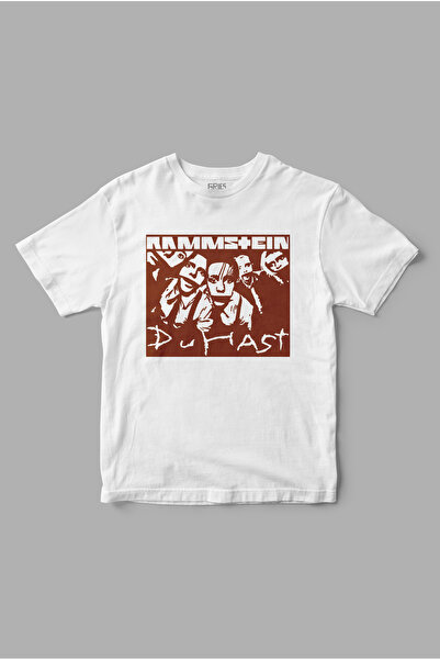 donamod Tricou imprimat Rammstein Du Hast