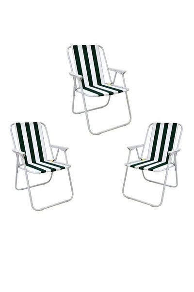 smart home Camping Chair Set of 3 Foldable Chairs, Trip Seat, Sports Chair, Outdoor Chair, and Garde