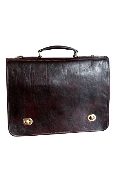 UTIL LAND FASHION Briefcase, laptop holder, made of genuine cowhide leather S111