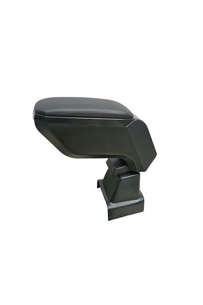 DELUXETUNING Premium car armrest with holder compatible with Opel Astra G 1998-2010, black eco-leather