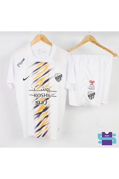 ماركة غير محددة Al-Ittihad Reserve Football Team Two-Piece Kit for the New 2025 Season