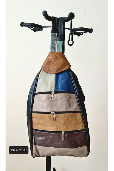 Luvili Bag Real Leather Backpack and Shoulder Bag |   Monkey Bag (Large Size)