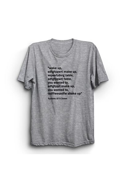 The Fame System Of A Down, Parodie de versuri Chop Suey, tricou imprimat 100%...