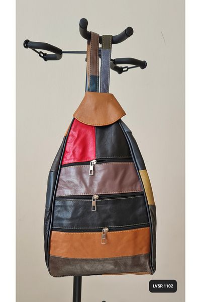 Luvili Bag Real Leather Backpack and Shoulder Bag |   Monkey Bag (Large Size)