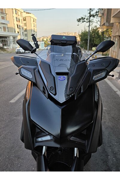 MOTOCAM Yamaha Xmax 250 Siperlik Ön Cam 2023-2025 Model 36cm Şeffaf Renkli 4m...