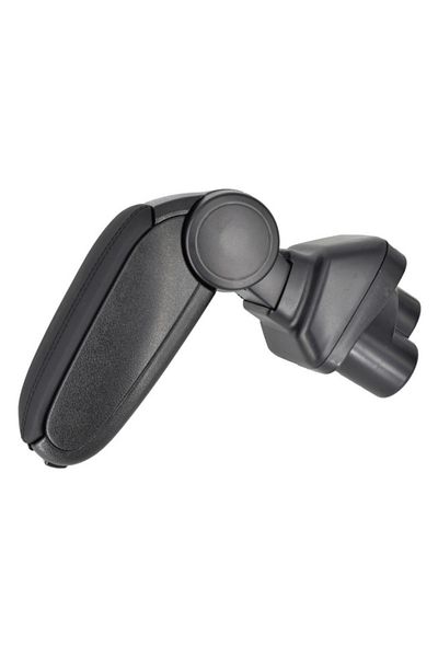 DELUXETUNING Dedicated car armrest FORD CONNECT 2002-2020, black, imitation leather