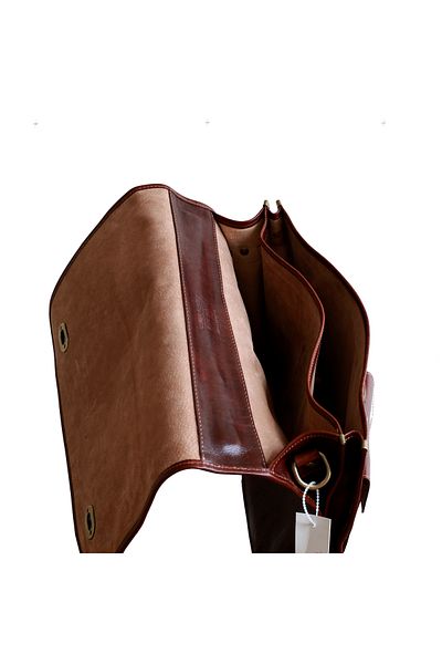 UTIL LAND FASHION Briefcase, laptop holder, made of genuine cowhide leather S111