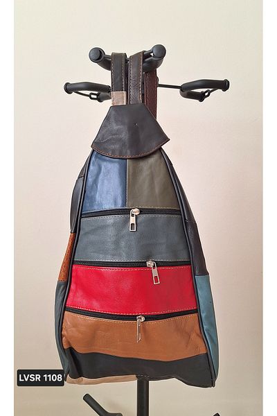 Luvili Bag Real Leather Backpack and Shoulder Bag |   Monkey Bag (Large Size)