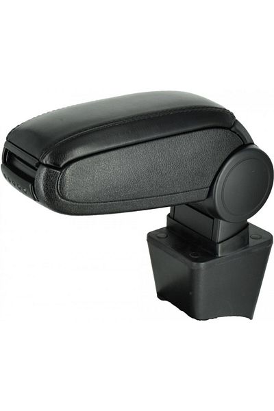 DELUXETUNING Car armrest compatible DACIA SANDERO 2008-2012 Imitation leather Black