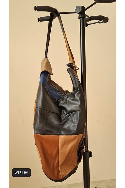 Luvili Bag Real Leather Backpack and Shoulder Bag |   Monkey Bag (Large Size)