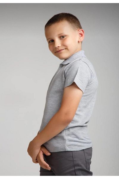 BAGİSTA BUTİK Unisex Short Sleeve Polo Collar School and Daily Use T-Shirt
