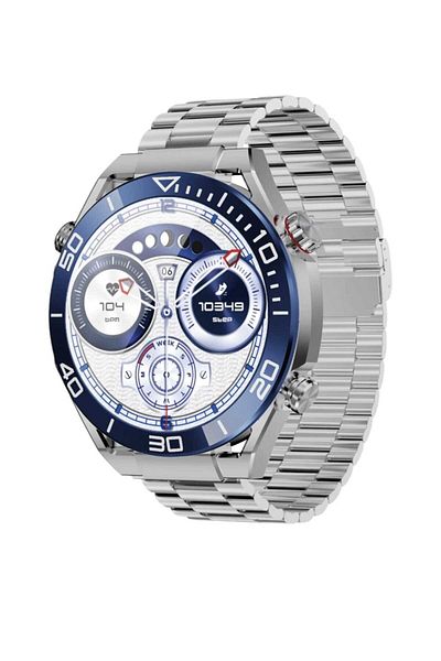 TechGS Men's Smartwatch, TechGS®, Ultimate with ZINC Alloy, IP68, 400 mAh Battery