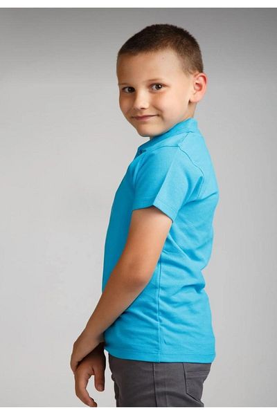 BAGİSTA BUTİK Unisex Short Sleeve Polo Collar School and Daily Use T-Shirt
