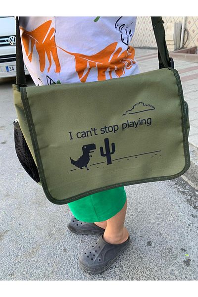 KOTOLOG Unisex Y2K Messenger Bag Suitable for School and Leptop