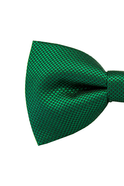 NEWTONE Papion clasic cu aspect matasos si textura fina, PP04, Verde lucios, 12 x 6 cm